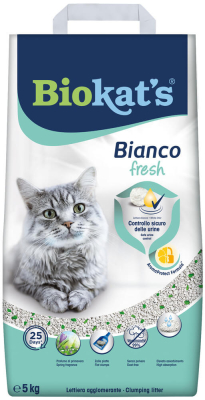 Bianco Fresh Бентонитовый наполнитель для кошачьего туалета