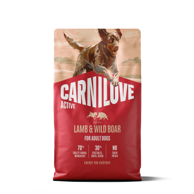 Active Lamb & Wild Boar Сухой корм с ягненком и диким кабаном для собак