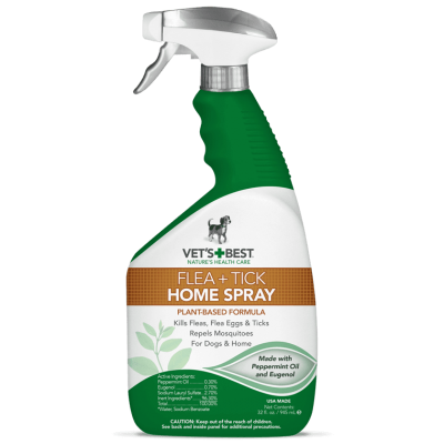 Flea & Tick Home Spray Спрей от блох, клещей и москитов для собак и дома