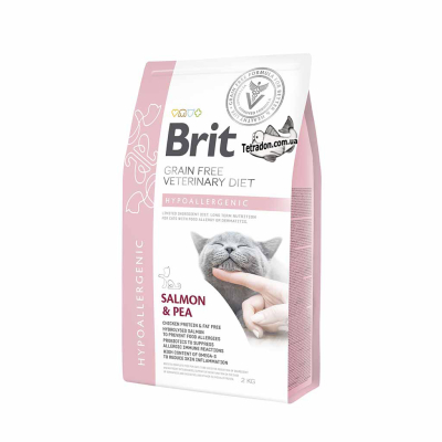 VD Hypoallergenic Cat - cухий дiєтичний корм для котів з дерматологічними захворюваннями (від 12 місяців)