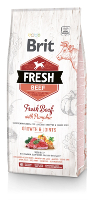 Beef with Pumpkin Puppy Large - сухий корм для цуценят і юніорів великих порід (від 3 до 24 місяців)