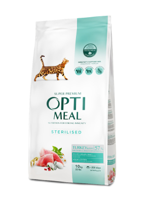Adult Cat Sterilised Turkey with oat - сухий корм з індичкою та вівсом для стерилізованих кішок та кастрованих котів