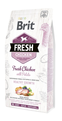 Chicken with Potato Puppy Healthy Growth - сухой корм для щенков и юниоров возрастом от 1 до 12 месяцев