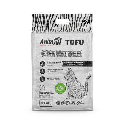 Tofu Соевый наполнитель с активированным углем