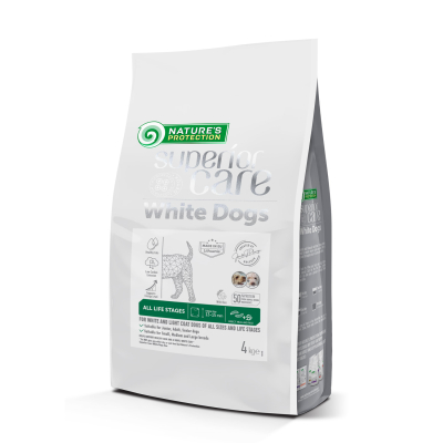 Superior Care White Dogs Insect All Sizes and Life Stages Сухой корм с белком насекомых для собак всех размеров и стадий развития с белой шерстью