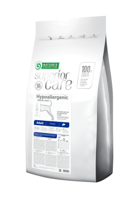 Superior Care Hypoallergenic Grain Free Adult All Breeds Гипоаллергенный беззерновой сухой корм с лососем для взрослых собак всех пород с чувствительным пищеварением и пищевой аллергией
