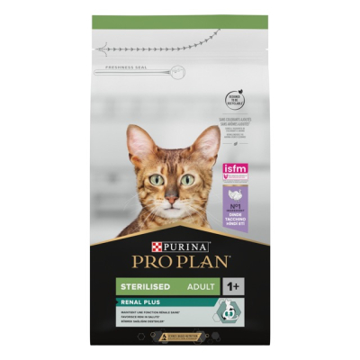Cat Adult Sterilised Renal Plus Turkey Сухой корм для дорослих котів після стерилізації з індичкою