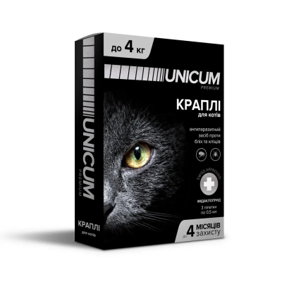 Premium - Капли от блох и клещей на холке для кошек (имидаклоприд)