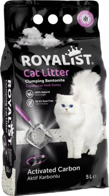 Cat Litter Activated Carbon Бентонитовый наполнитель для кошачьих туалетов с активированным углем