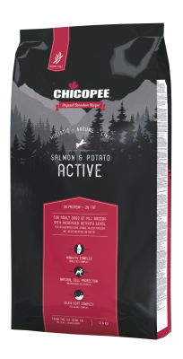 HNL Active Salmon & Potato Сухий корм із лососем і картоплею для дорослих собак  з високим рівнем активності