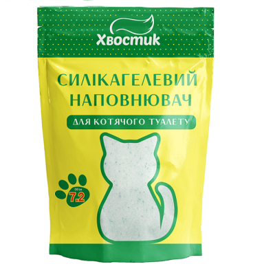 Наповнювач силікагель, дрібний з зеленими гранулами