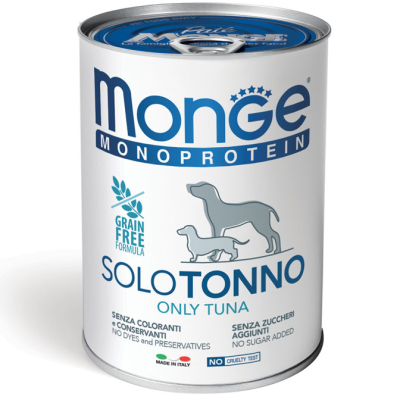 Monoprotein Dog Solo Tuna – монопротеїновий паштет з тунцем для собак