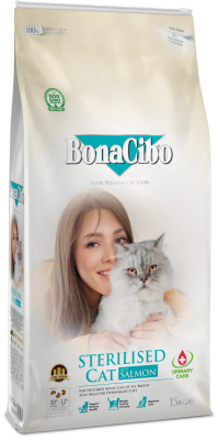 Adult Cat Sterilised Salmon Сухий корм з лососем для дорослих стерилізованих котів та котів із зайвою вагою