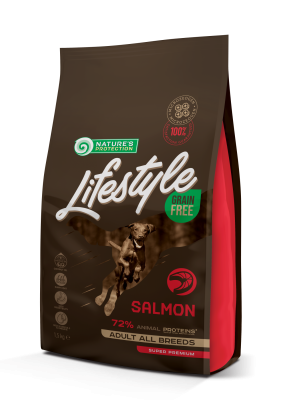 Lifestyle Grain Free Salmon Adult All Breeds Беззерновой сухой корм с лососем для взрослых собак всех пород
