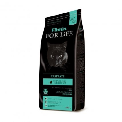 Cat For Life Castrate Комплексний корм для дорослих котів із надмірною вагою, кастрованих чи стерилізованих