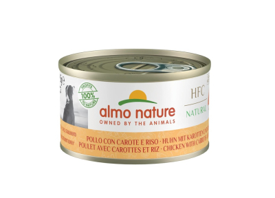 HFC Dog Natural Шматочки курки з морквою та рисом в соусі для дорослих собак