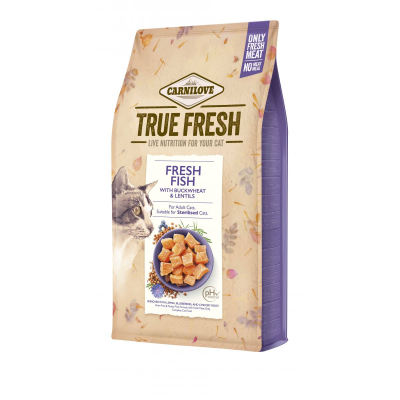 True Fresh Cat Fish - сухой корм для взрослых кошек с рыбой
