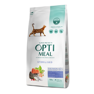 Adult Cat Sterilised Salmon – сухой корм с лососем для стерилизованных кошек и кастрированных кошек