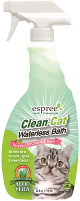 Clean-Cat Waterless Bath Спрей для экспресс-чистки котов