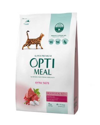 Adult Cat High in Veal - сухий корм з високим вмістом телятини для дорослих котів