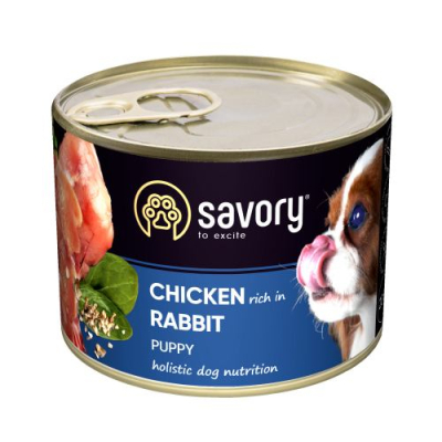 Puppy Rabbit & Chicken - влажный корм с кроликом и курицей для щенков
