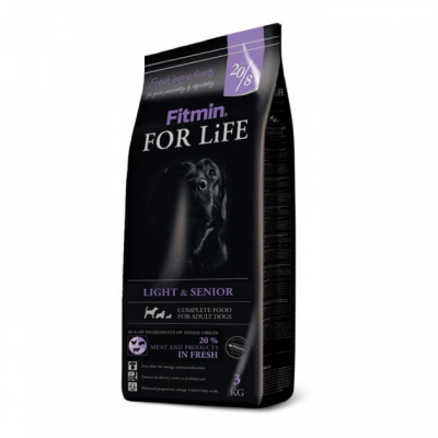 Dog For Life Light & Senior Комплексный корм для взрослых собак с избыточным весом и собак постарше