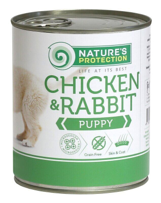 Puppy Chicken & Rabbit Вологий корм із куркою та м'ясом кролика для цуценят