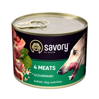 Dog Adult 4 Meats - влажный корм с четырьмя видами мяса для взрослых собак