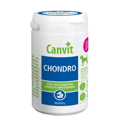 Chondro - для собак с риском или симптомами нарушений двигательной функции, с проблемами опорно-двигательного, сухожильного аппарата, остеоартрите, после травм