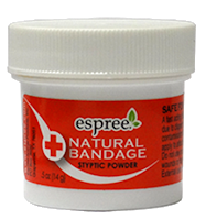 Natural Bandage Styptic Powder Специальный уход Натуральный ранозаживляющий порошок