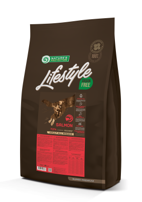 Lifestyle Grain Free Salmon Adult All Breeds Беззерновой сухой корм с лососем для взрослых собак всех пород