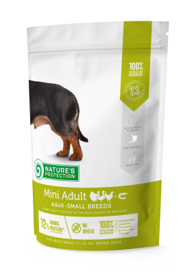 Mini Adult Small Breeds Сухой корм с мясом птицы для взрослых собак малых пород весом от 1 до 10 кг