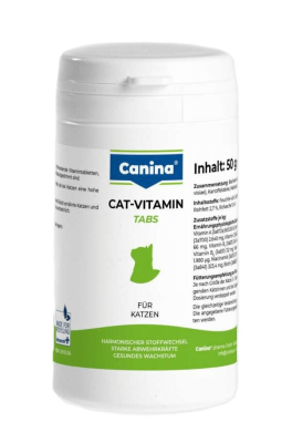 Cat-Vitamin Tabs Вітамінний комплекс для котів