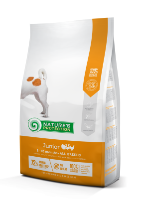 Junior All Breeds (Medium) Сухой корм с мясом птицы для щенков средних пород в возрасте от 2 до 12 месяцев