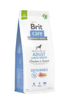 Dog Sustainable Adult Large Breed Сухой корм для собак больших пород с курицей и насекомыми