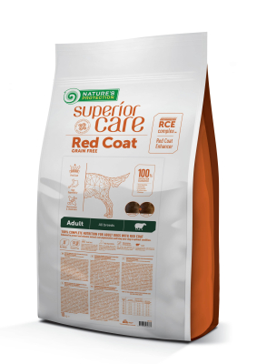Superior Care Red Coat Grain Free Adult All Breeds with Lamb Сухой беззерновой корм для взрослых собак всех пород с рыжей окраской шерсти