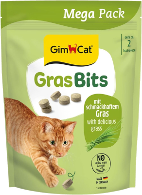 GrasBits Витаминизированные лакомства с травой для кошек