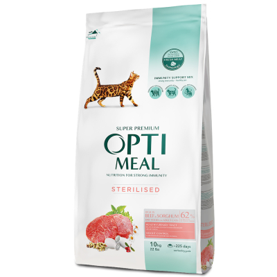Adult Cat Sterilised Beef & Sorghum - сухой корм с говядиной и сорго для стерилизованных кошек