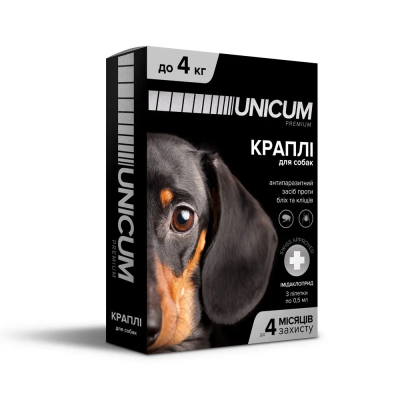 Premium - Капли от блох и клещей на холке для собак (имидаклоприд)