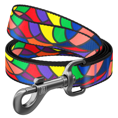 WAUDOG Nylon "Витраж" Поводок для собак, нейлоновый