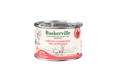 Sensitive Lamm Mit Preiselbeeren Ягня з журавлиною та котячою м'ятою вологий корм для котів