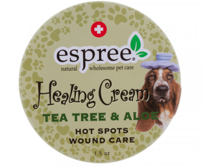 Healing Cream Tea Tree & Aloe Бальзам с маслом чайного дерева для лап собак