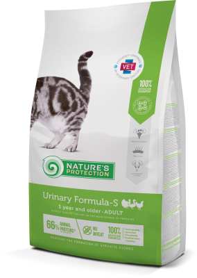 Urinary Formula-S Сухой корм для профилактики мочекаменной болезни у взрослых кошек