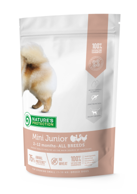 Mini Junior Small Breeds Сухой корм с мясом птицы для щенков малых пород в возрасте от 2 до 8 месяцев