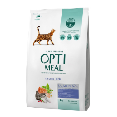 Adult Cat Sterilised Salmon - сухий корм з лососем для стерилізованих кішок та кастрованих котів