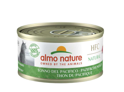 HFC Cat Natural Кусочки тихоокеанского тунца в соусе для взрослых кошек