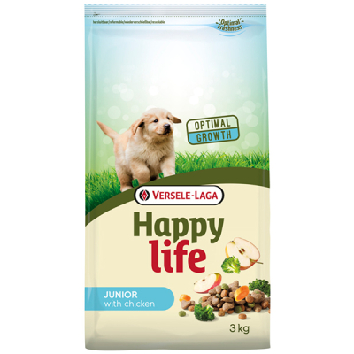 Junior with Chicken Сухий корм преміум класу на основі м'яса курки для цуценят всіх порід віком до 12 місяців