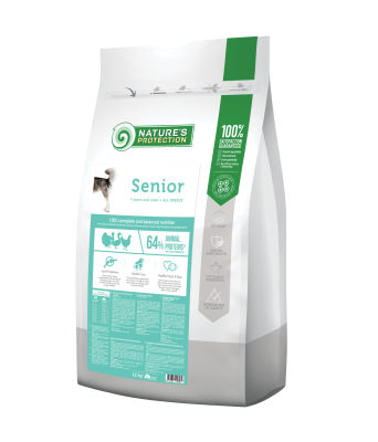 Senior All Breeds Сухой корм с мясом птицы для собак пожилого возраста всех пород в возрасте от 7 лет