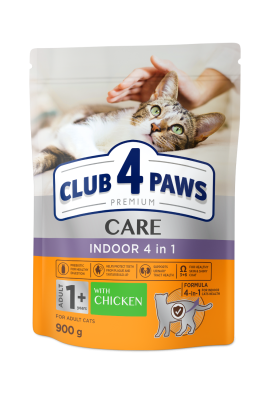 Adult Cats Indoor 4 in 1 - сухий корм для котів без доступу на вулицю