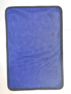 Килимок двошаровий для котячого лотка 40х60 см